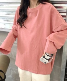 Riff（リフ）の「サイドスリットBIGロンT（Tシャツ/カットソー・レディース）」