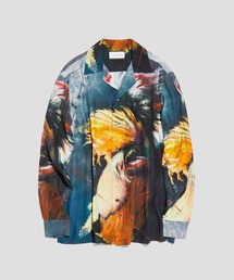 【TAAKK/ターク】OIL PAINTING SHIRTS/オイルペインティングシャツ