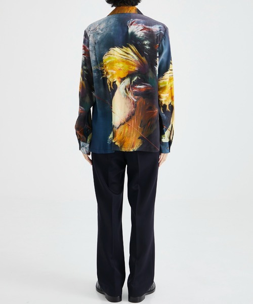 TAAKK/ターク】OIL PAINTING SHIRTS/オイルペインティングシャツ