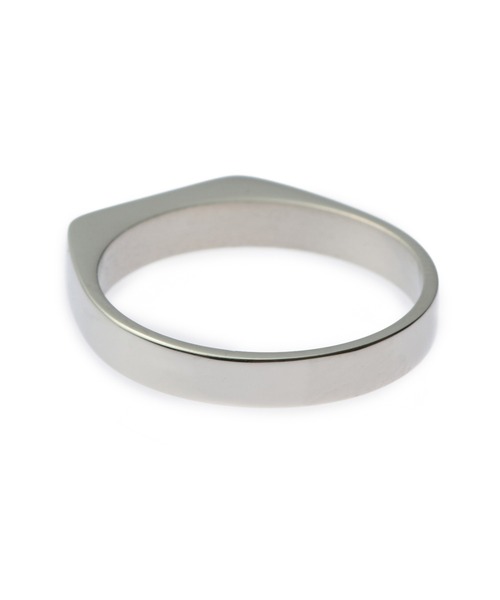 CENE（セネ）の「【CENE】セネ/ナロースクエアリング（リング・レディース・シルバー/ゴールド・#11/#9/#13）」の8枚目の写真