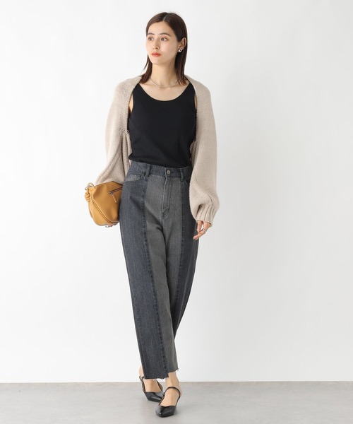 LEPSIM（レプシィム）の「パッチワークデニムパンツ　908845（デニムパンツ・レディース・ブルー/ブラック・MEDIUM/LARGE）」の5枚目の写真