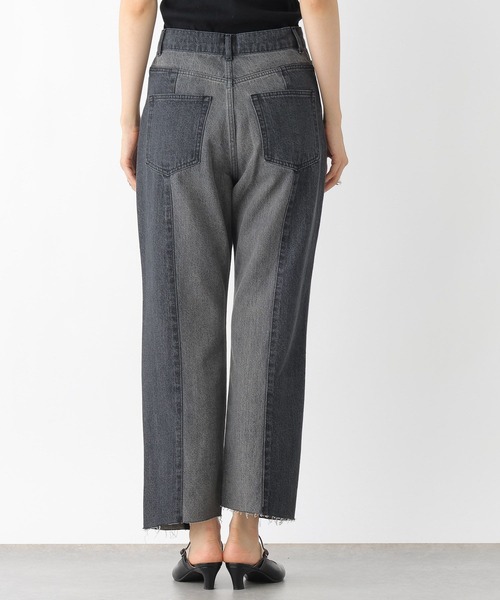 LEPSIM（レプシィム）の「パッチワークデニムパンツ　908845（デニムパンツ・レディース・ブルー/ブラック・MEDIUM/LARGE）」の14枚目の写真