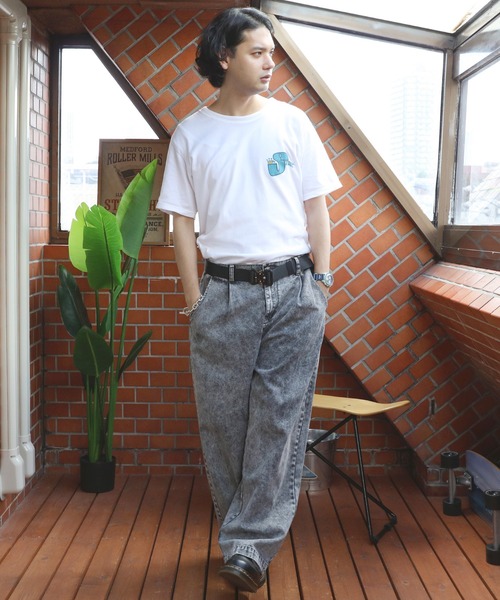 8(eight)(エイト)の「コブラバックルベルト(ベルト・メンズ・ネイビー/ブラック/グリーン・FREE)」の8枚目の写真