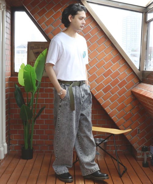 8(eight)(エイト)の「コブラバックルベルト(ベルト・メンズ・ネイビー/ブラック/グリーン・FREE)」の16枚目の写真