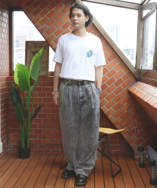 8(eight)(エイト)の「コブラバックルベルト(ベルト・メンズ・ネイビー/ブラック/グリーン・FREE)」の18枚目の写真