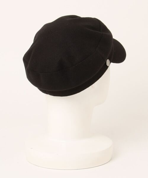 clear（クリア）の「フェルトキャスケット（キャスケット・レディース・ブラック/アイボリー・F）」の3枚目の写真