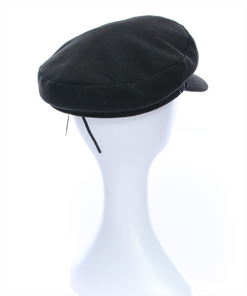 clear（クリア）の「フェルトキャスケット（キャスケット・レディース・ブラック/アイボリー・F）」の9枚目の写真