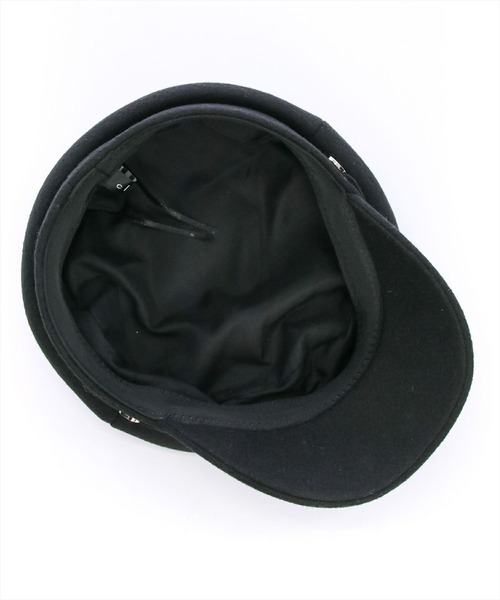 clear（クリア）の「フェルトキャスケット（キャスケット・レディース・ブラック/アイボリー・F）」の7枚目の写真