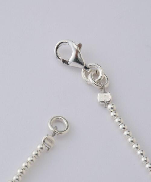 NINA&JULES（ニナエジュール）の「Nina&Jules Paris/2mm Beaded Necklace（ネックレス・レディース・シルバー・FREE）」の7枚目の写真