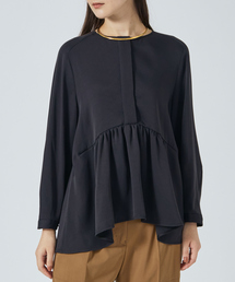 qualite | ウェストギャザーブラウス(シャツ/ブラウス)