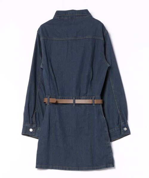 almo（アルモ）の「【LAMPOON】デニムワンピース（ワンピース・レディース・ブルー・LARGE/MEDIUM）」の8枚目の写真