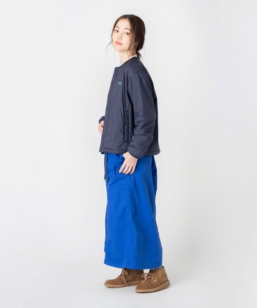 L.L.Bean(エルエルビーン)の「【JAPAN EDITION】ハリントン・ストレッチ・クルーネック・ジャケット(ナイロンジャケット・レディース・グレイッシュベージュ/グリーン/ダークネイビー/ネイビー/チャコール・MEDIUM)」の10枚目の写真