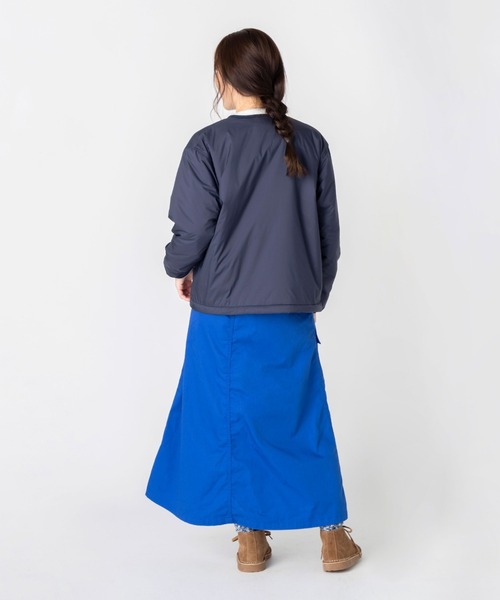 L.L.Bean(エルエルビーン)の「【JAPAN EDITION】ハリントン・ストレッチ・クルーネック・ジャケット(ナイロンジャケット・レディース・グレイッシュベージュ/グリーン/ダークネイビー/ネイビー/チャコール・MEDIUM)」の11枚目の写真