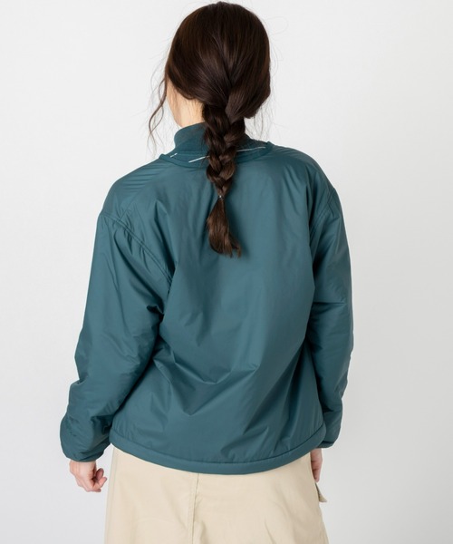 L.L.Bean(エルエルビーン)の「【JAPAN EDITION】ハリントン・ストレッチ・クルーネック・ジャケット(ナイロンジャケット・レディース・グレイッシュベージュ/グリーン/ダークネイビー/ネイビー/チャコール・MEDIUM)」の18枚目の写真