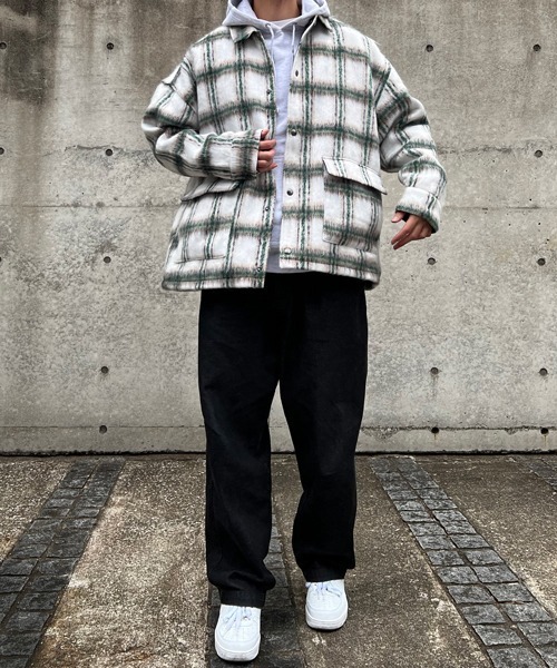 CERCA（チェルカ）の「【BEL】シャギー チェック シャツ