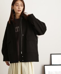 N.（N. Natural Beauty Basic） | ◆ライトテックメルトンステンカラーコート(ステンカラーコート)