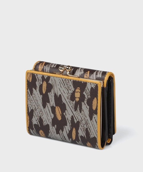 Paul Smith ポールスミス 二つ折り財布 がま口財布 デイジーレザー Paul Smith 財布 デイジーレザー がま口財布 / 845047 W674
