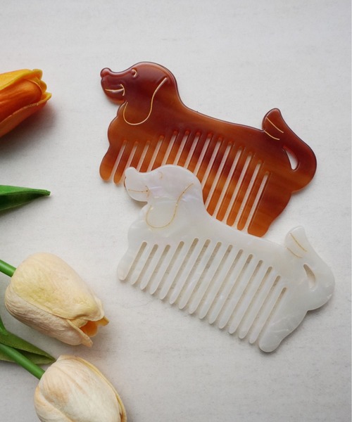 Port（ポート）の「スマイル ドッグ ヘアコーム / ヘアブラシ（ヘアブラシ・レディース・A/B/C・FREE）」の3枚目の写真