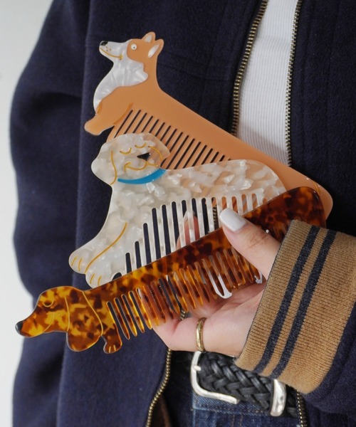 Port（ポート）の「スマイル ドッグ ヘアコーム / ヘアブラシ（ヘアブラシ・レディース・A/B/C・FREE）」の4枚目の写真