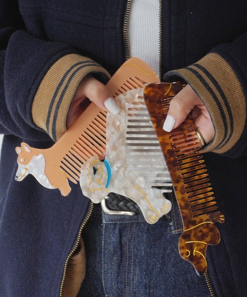 Port（ポート）の「スマイル ドッグ ヘアコーム / ヘアブラシ（ヘアブラシ・レディース・A/B/C・FREE）」の5枚目の写真