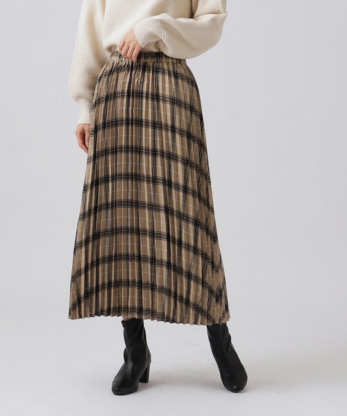 DRESKIP（ドレスキップ）の「◇チェックアソートプリーツスカート