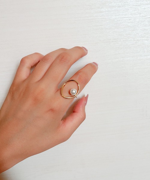 パールリング+おまけ Twins pearl パール リング | iichi 日々の暮らしを心地よくする