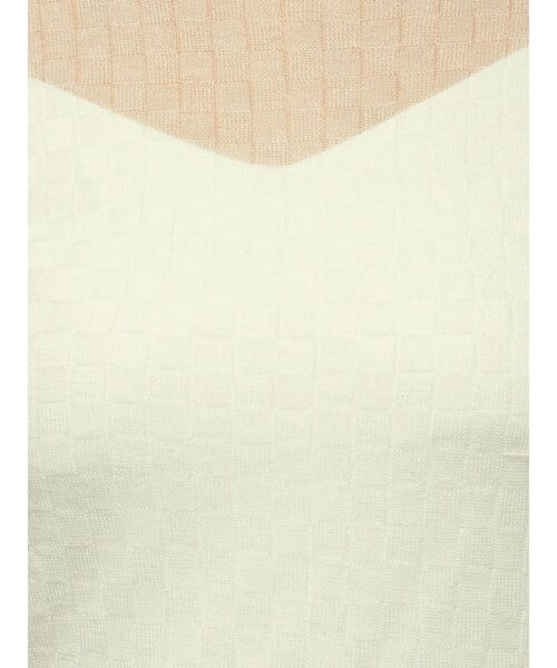 LAGUNAMOON（ラグナムーン）の「シアーブロックチェックニットプルオーバー（Tシャツ/カットソー・レディース・アイボリー/ブラック/ブラウン・FREE）」の15枚目の写真