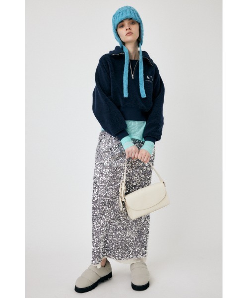 MOUSSY（マウジー）の「MOUSSY BOA HALF ZIP プルオーバー（スウェット
