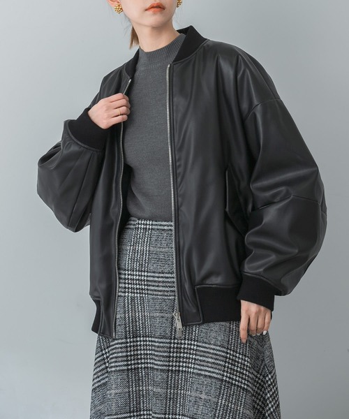 upper hights アッパーハイツ THE U-2 BIG PU ブルゾン upperhights（アッパーハイツ）の「upper hights THE U-2 BIG PU