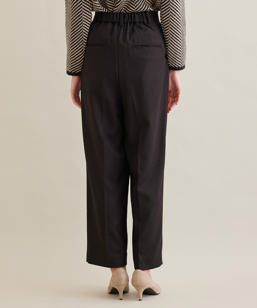 Jayro（ジャイロ）の「テトロンレーヨンストレッチテパードパンツ（スラックス・レディース・ブラック/ダークブラウン/グレー系その他・FREE）」の12枚目の写真