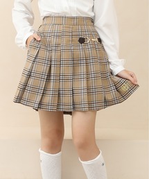 PINKHUNT ピンクハント ビット付き プリーツ スカート 8997K