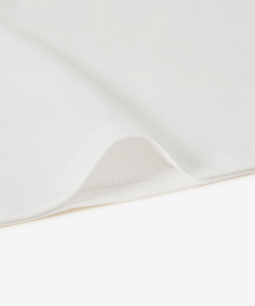 ROPE' PICNIC（ロペピクニック）の「【KIDS】肩あきフリルハーフスリーブTシャツ（Tシャツ/カットソー・キッズ・ブラック/ホワイト/サックスブルー/ラベンダー/ピンク・110/120/130/140/150）」の17枚目の写真