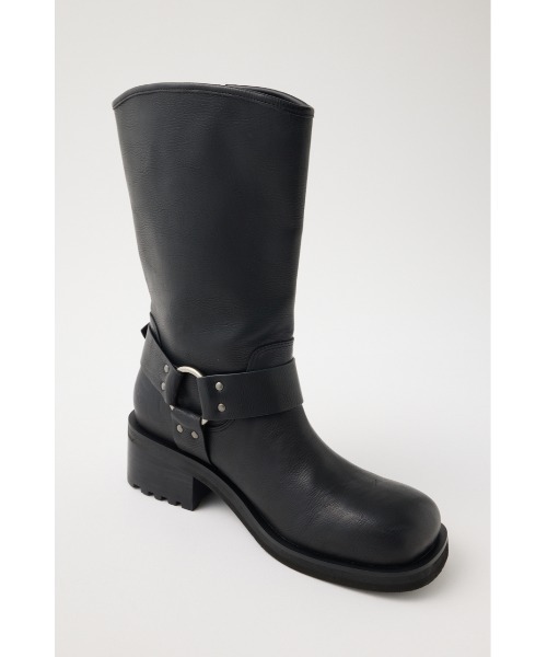 MOUSSY（マウジー）の「F/L ENGENEER BOOTS（ブーツ・レディース・ブラック/ダークブラウン・SMALL/MEDIUM/LARGE）」の6枚目の写真