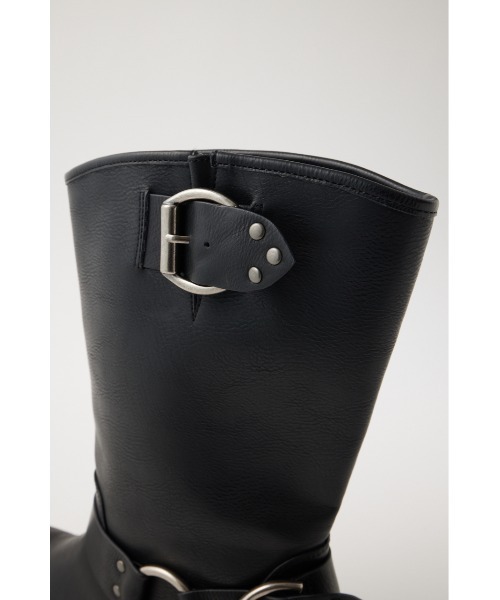 MOUSSY（マウジー）の「F/L ENGENEER BOOTS（ブーツ・レディース・ブラック/ダークブラウン・SMALL/MEDIUM/LARGE）」の8枚目の写真