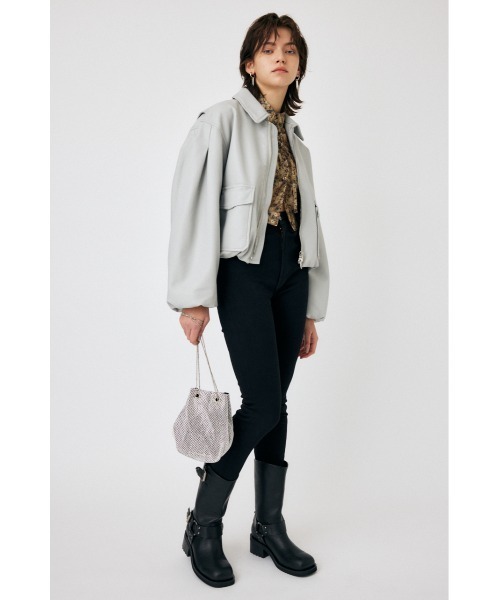 MOUSSY（マウジー）の「F/L ENGENEER BOOTS（ブーツ・レディース・ブラック/ダークブラウン・SMALL/MEDIUM/LARGE）」の11枚目の写真
