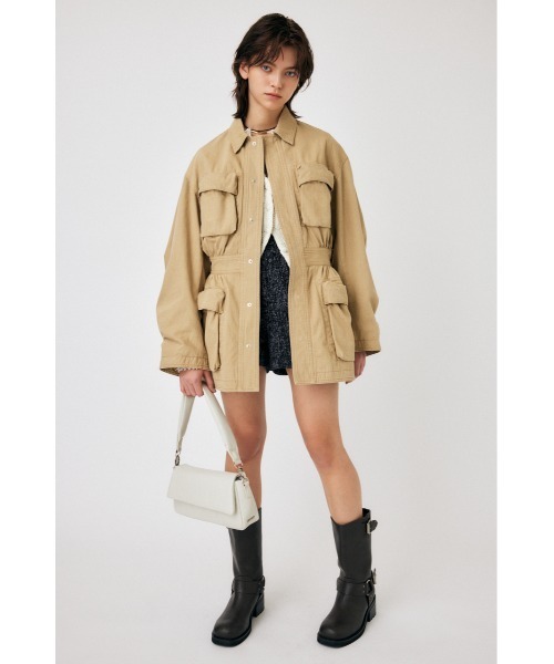 MOUSSY（マウジー）の「F/L ENGENEER BOOTS（ブーツ・レディース・ブラック/ダークブラウン・SMALL/MEDIUM/LARGE）」の12枚目の写真