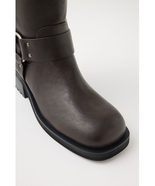 MOUSSY（マウジー）の「F/L ENGENEER BOOTS（ブーツ・レディース・ブラック/ダークブラウン・SMALL/MEDIUM/LARGE）」の19枚目の写真