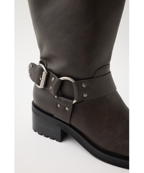 MOUSSY（マウジー）の「F/L ENGENEER BOOTS（ブーツ・レディース・ブラック/ダークブラウン・SMALL/MEDIUM/LARGE）」の21枚目の写真