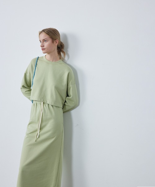 【セール】【ELOOPS】バックスリットスウェットタイトスカート（スカート）｜ELOOPS（イーループス）