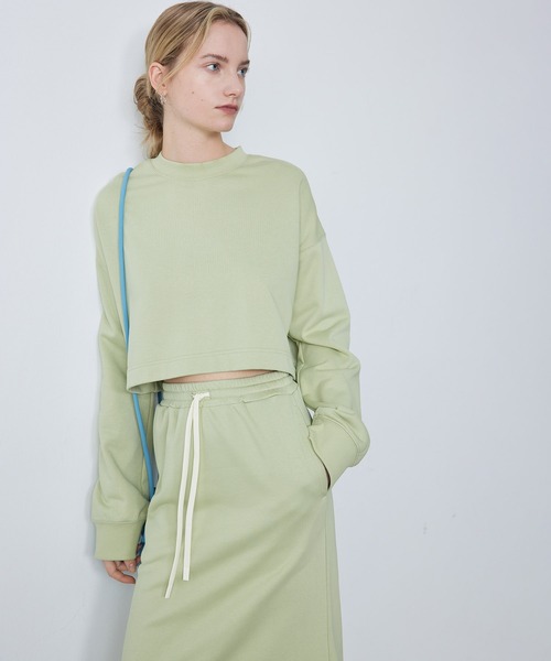 【セール】【ELOOPS】バックスリットスウェットタイトスカート（スカート）｜ELOOPS（イーループス）