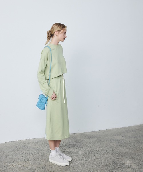 【セール】【ELOOPS】バックスリットスウェットタイトスカート（スカート）｜ELOOPS（イーループス）