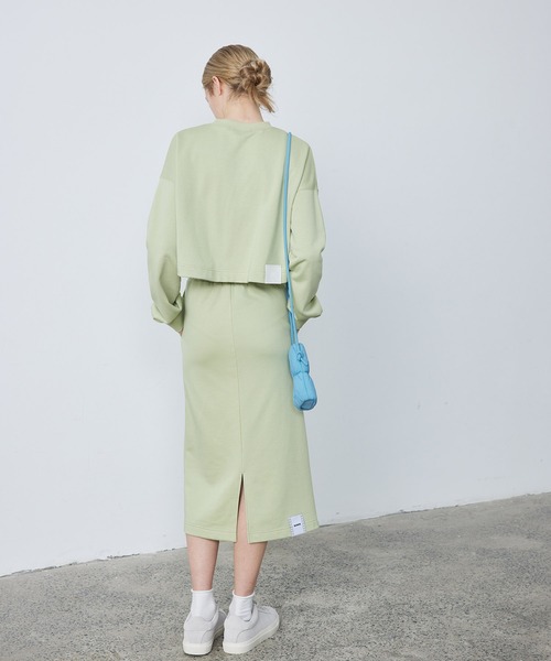 【セール】【ELOOPS】バックスリットスウェットタイトスカート（スカート）｜ELOOPS（イーループス）