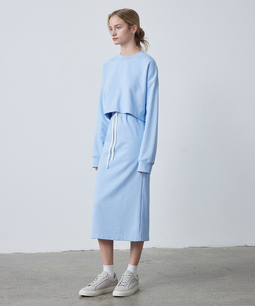 【セール】【ELOOPS】バックスリットスウェットタイトスカート（スカート）｜ELOOPS（イーループス）