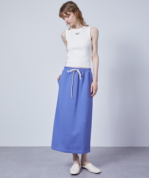 【セール】【ELOOPS】バックスリットスウェットタイトスカート（スカート）｜ELOOPS（イーループス）