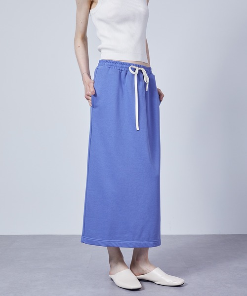 【セール】【ELOOPS】バックスリットスウェットタイトスカート（スカート）｜ELOOPS（イーループス）