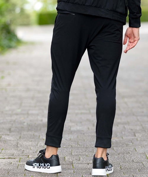 1PIU1UGUALE3 RELAX (ウノピゥウノウグァーレトレ リラックス)の「1PIU1UGUALE3 RELAX(ウノピゥウノウグァーレトレ リラックス)シープレザーコンビロングパンツ(その他パンツ・メンズ・ブラック/ホワイト・S/M/L/XL/XXL)」の4枚目の写真