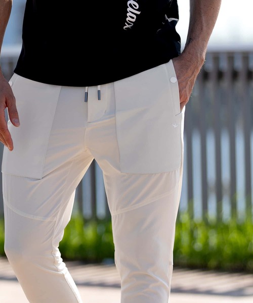 1PIU1UGUALE3 RELAX (ウノピゥウノウグァーレトレ リラックス)の「1PIU1UGUALE3 RELAX(ウノピゥウノウグァーレトレ リラックス)シープレザーコンビロングパンツ(その他パンツ・メンズ・ブラック/ホワイト・S/M/L/XL/XXL)」の14枚目の写真