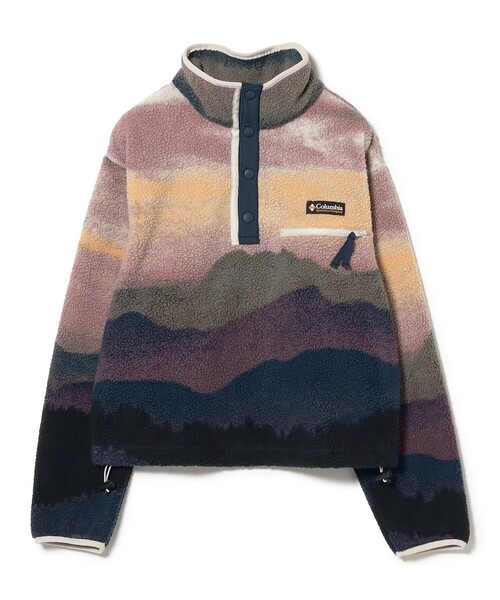 セール】Columbia / ヘルヴェティア プリント ハーフ スナップ 