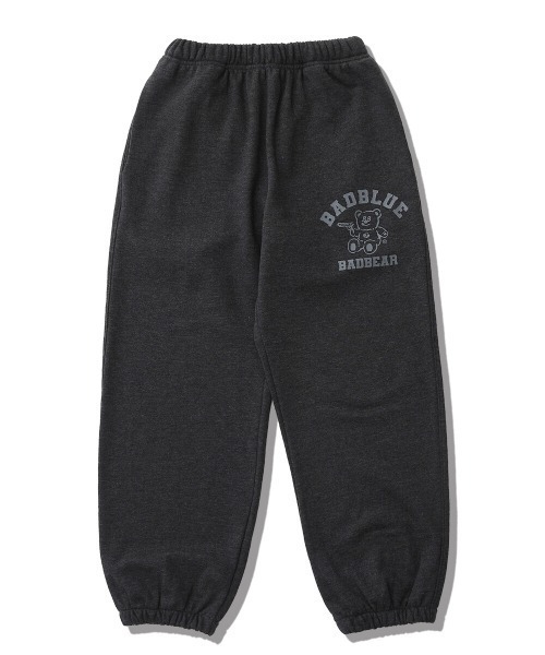 BadBlue (バッドブルー) College Sweat Pants Charcoal（スウェットパンツ）｜BadBlue（バッドブルー）
