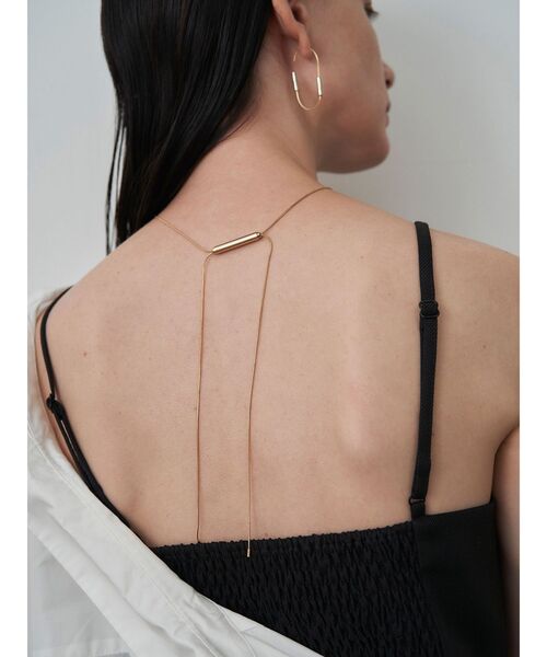 ELENDEEK（エレンディーク）の「スネークスライダーネックレス（ネックレス・レディース・ゴールド/シルバー・FREE）」の5枚目の写真